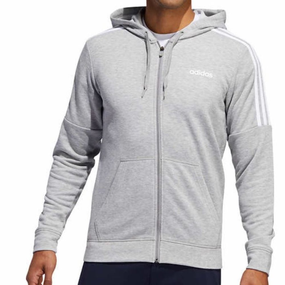adidas Men’s French Terry Full Zip Sweatshirt
